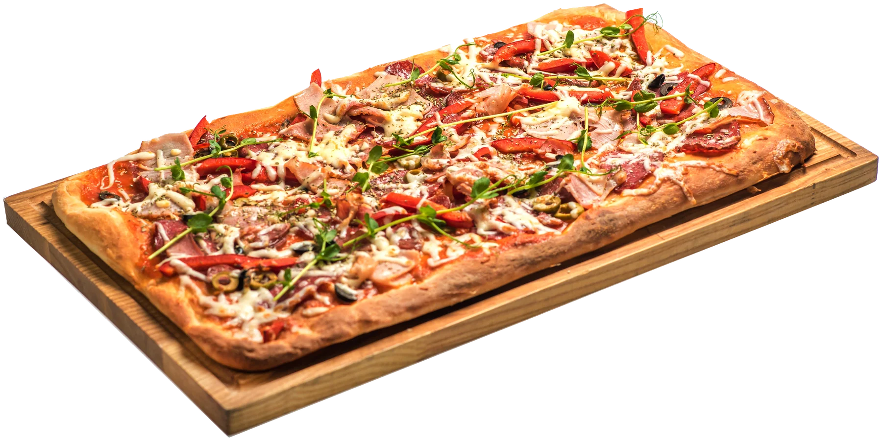 Party-size pizza